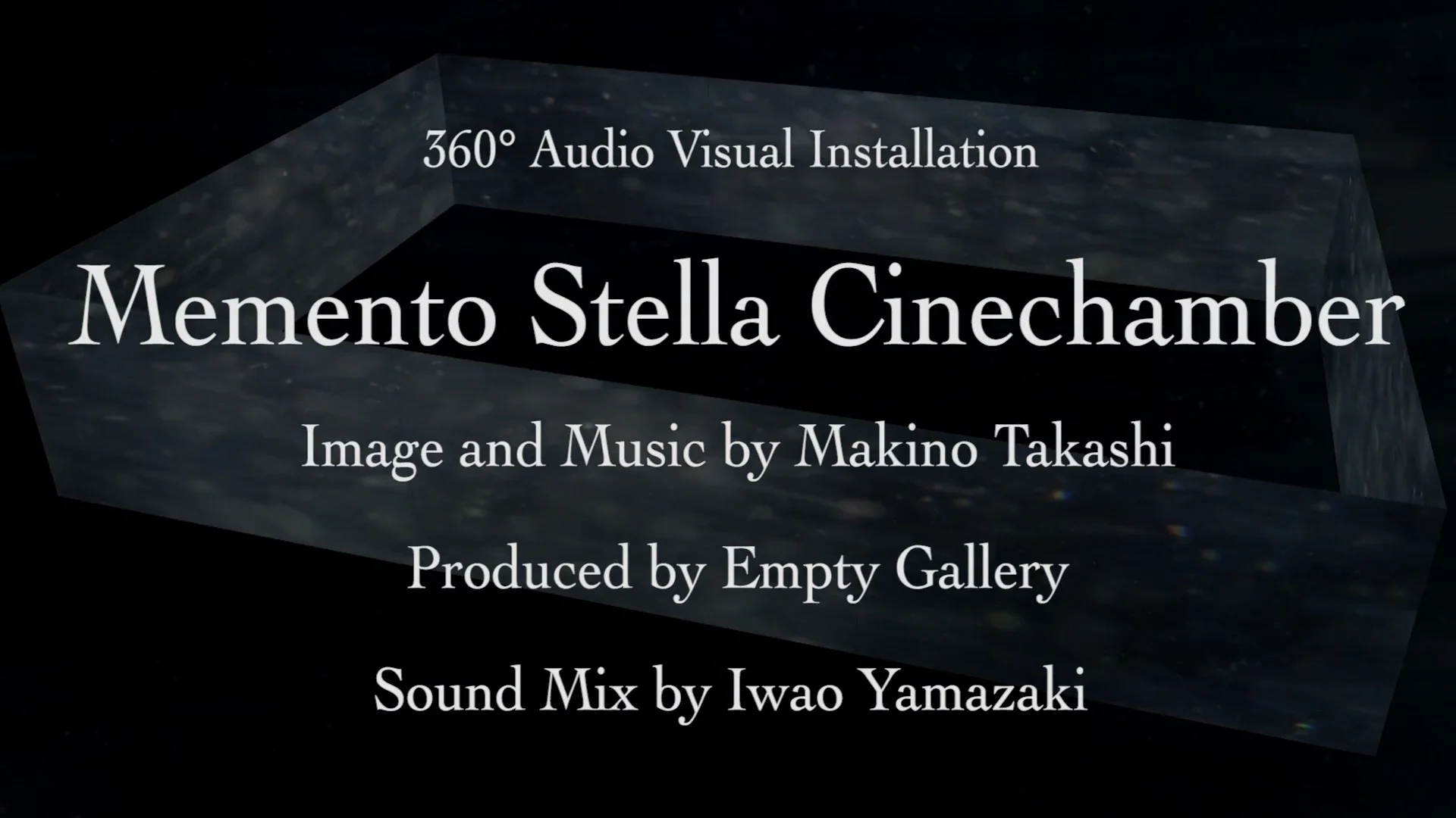 Memento Stella Cinechamber Trailer