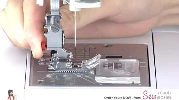 How To: Change Presser Foot on Sewing Machine (Sewing for