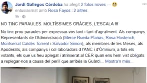 El referèndum, a les xarxes socials escalenques