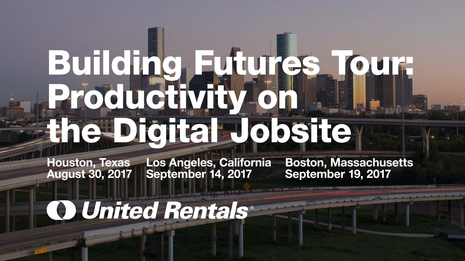 UR Building Futures Tour