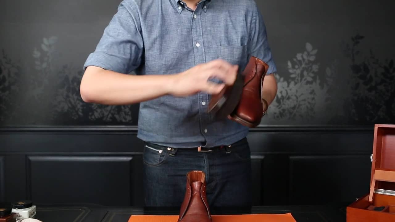 How to Shine Your Shoes on Vimeo