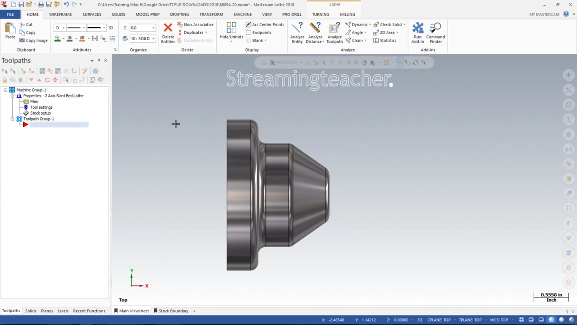 Lathe Toolpaths