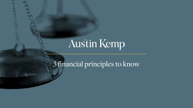 Thumbnail for '3 Financial principles to know' video