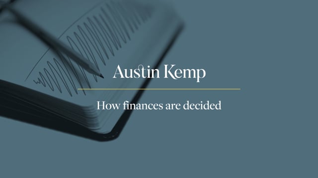 Thumbnail for 'How finances are decided' video