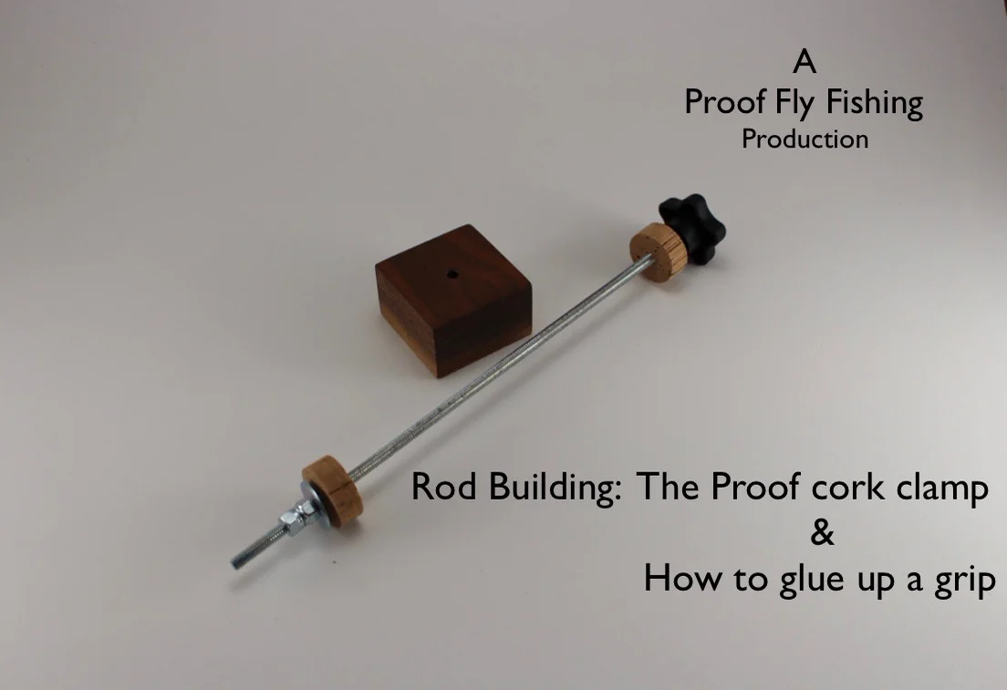 Rod Building - Gluing Cork Grips 