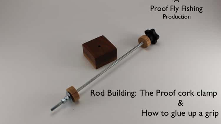 Rod Building: Proof Cork Clamp & how to glue up a cork grip on Vimeo