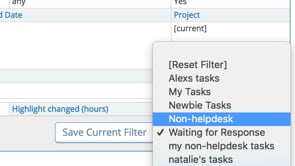 Saving & Sharing filters