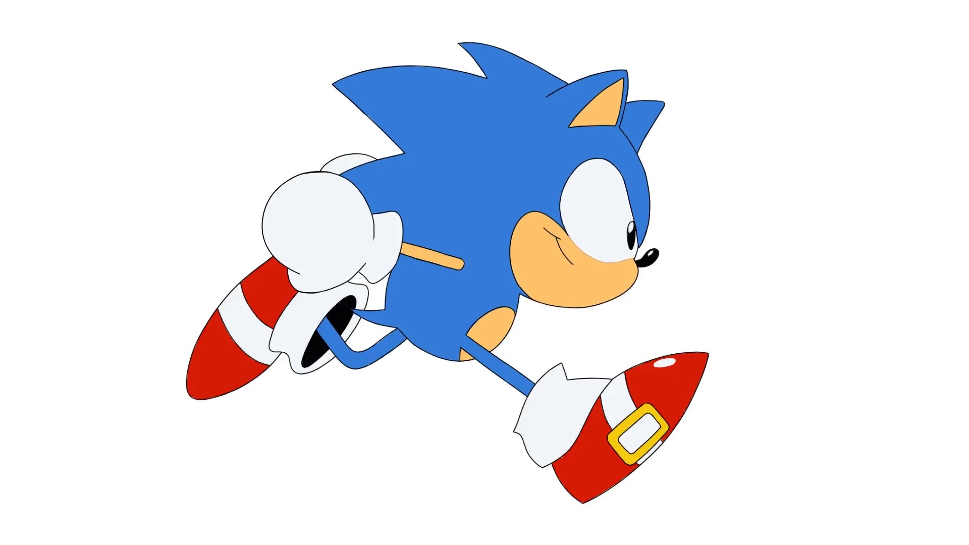 Sonic run test (with some 2D effects in there!) on Vimeo