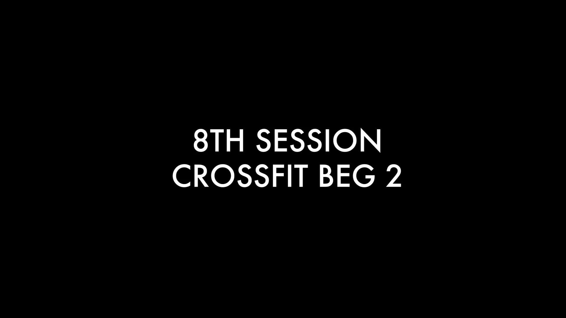 CHUFA Fitness App Auto Prompter Crossfit Beg 2 on Vimeo