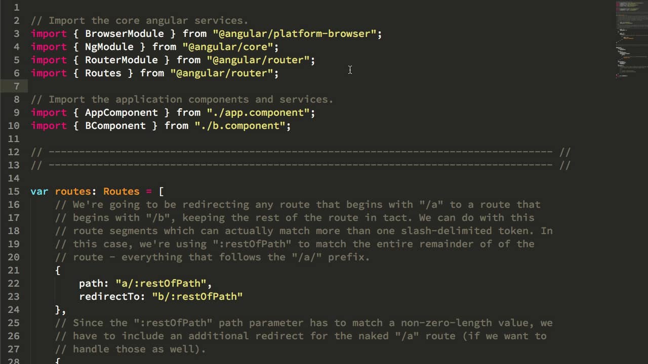 A Single Route Parameter Can Match Multiple Url Segments In Angular 4 4 4