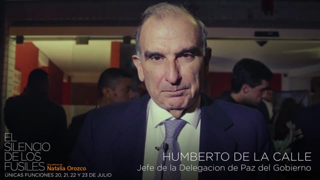 Humberto de la Calle, Jefe Delegación Paz Gobierno