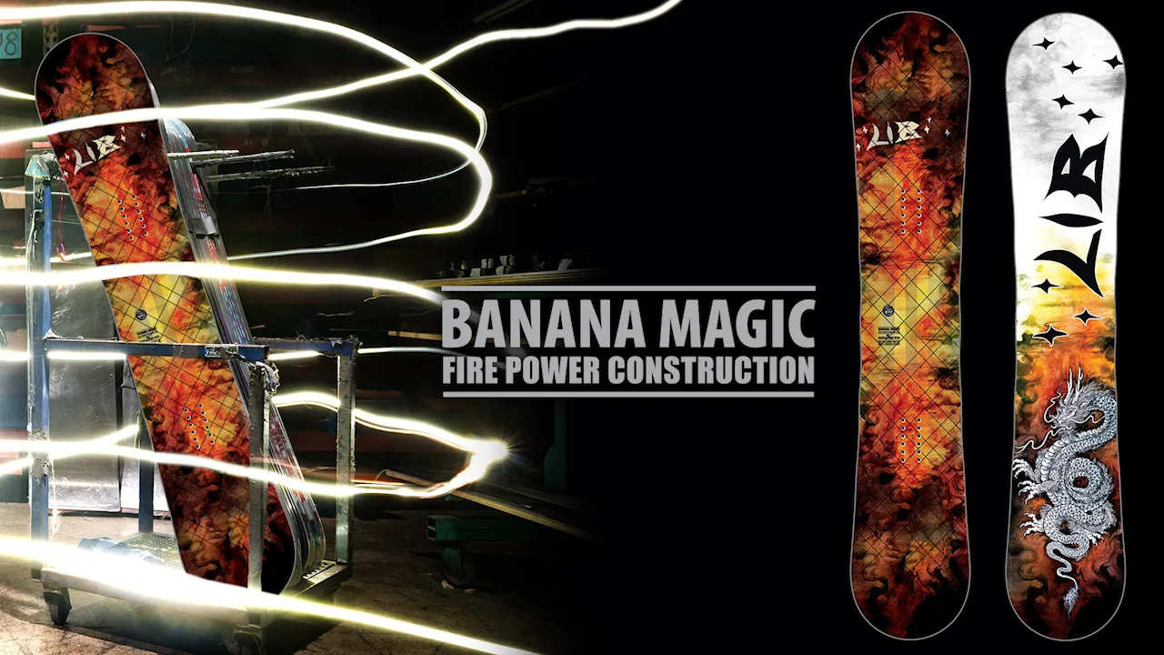 おまとめ　Middle Banana Magic Lib Tech Banana Magic 2017-2018 Snowboard Review |
