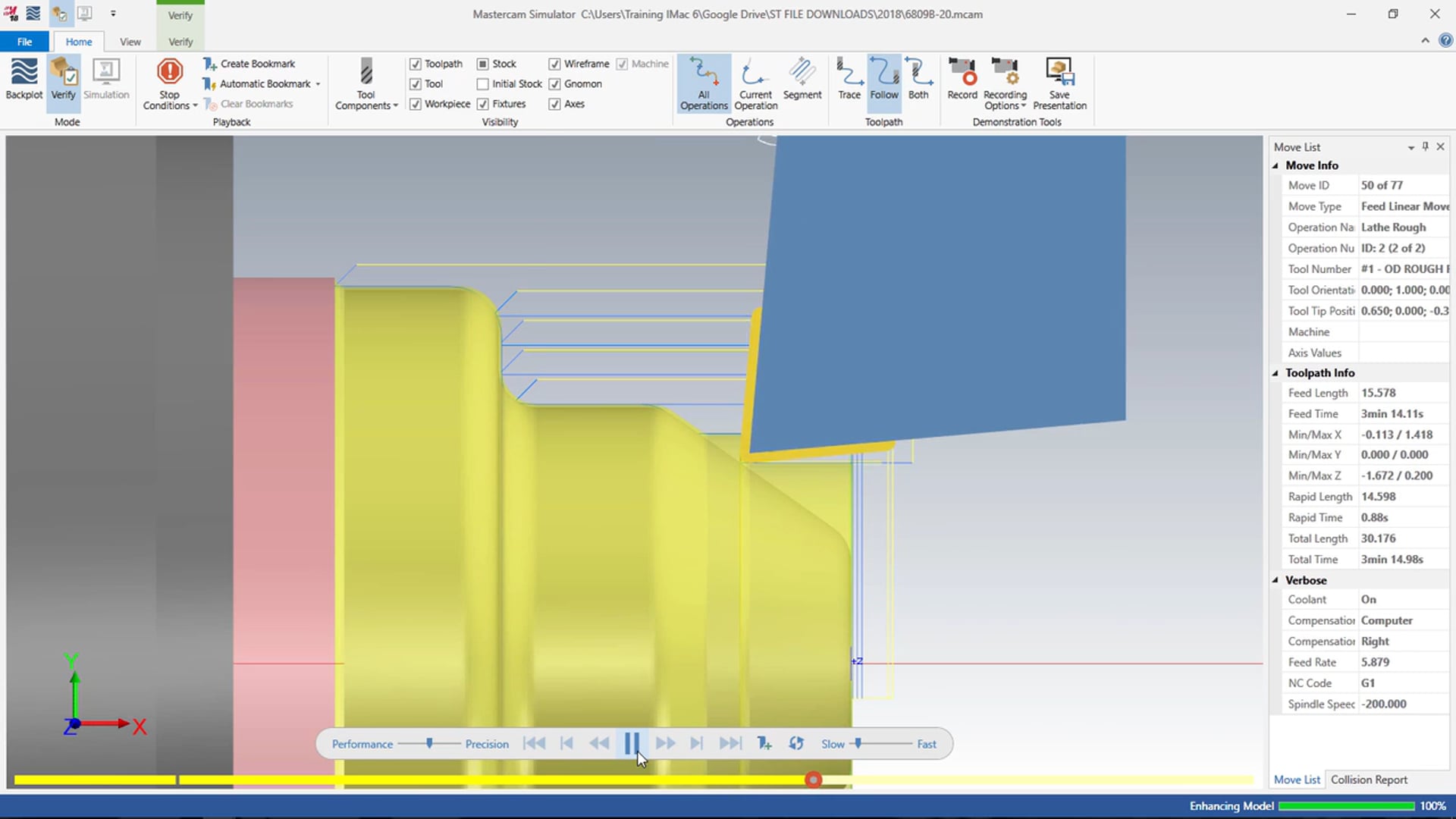 Lathe Toolpaths