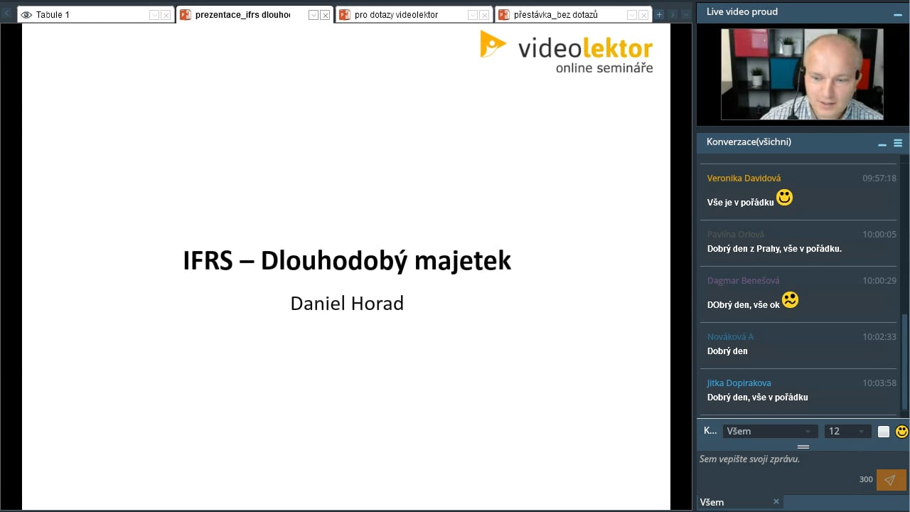 IFRS dlouhodobý majetek