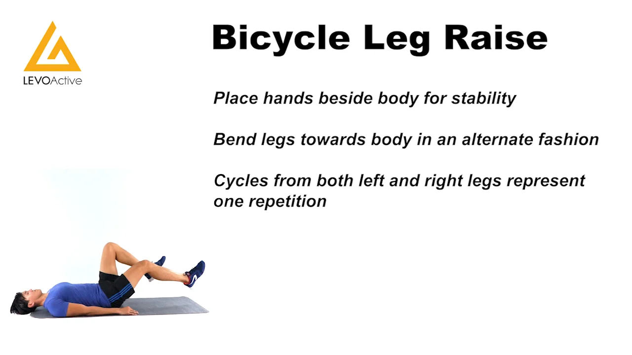 Bicycle best sale leg lifts