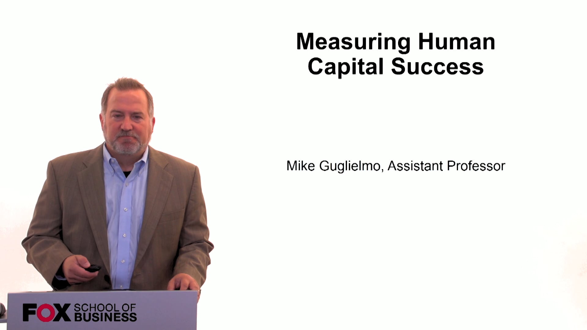 Measuring Human Capital Success
