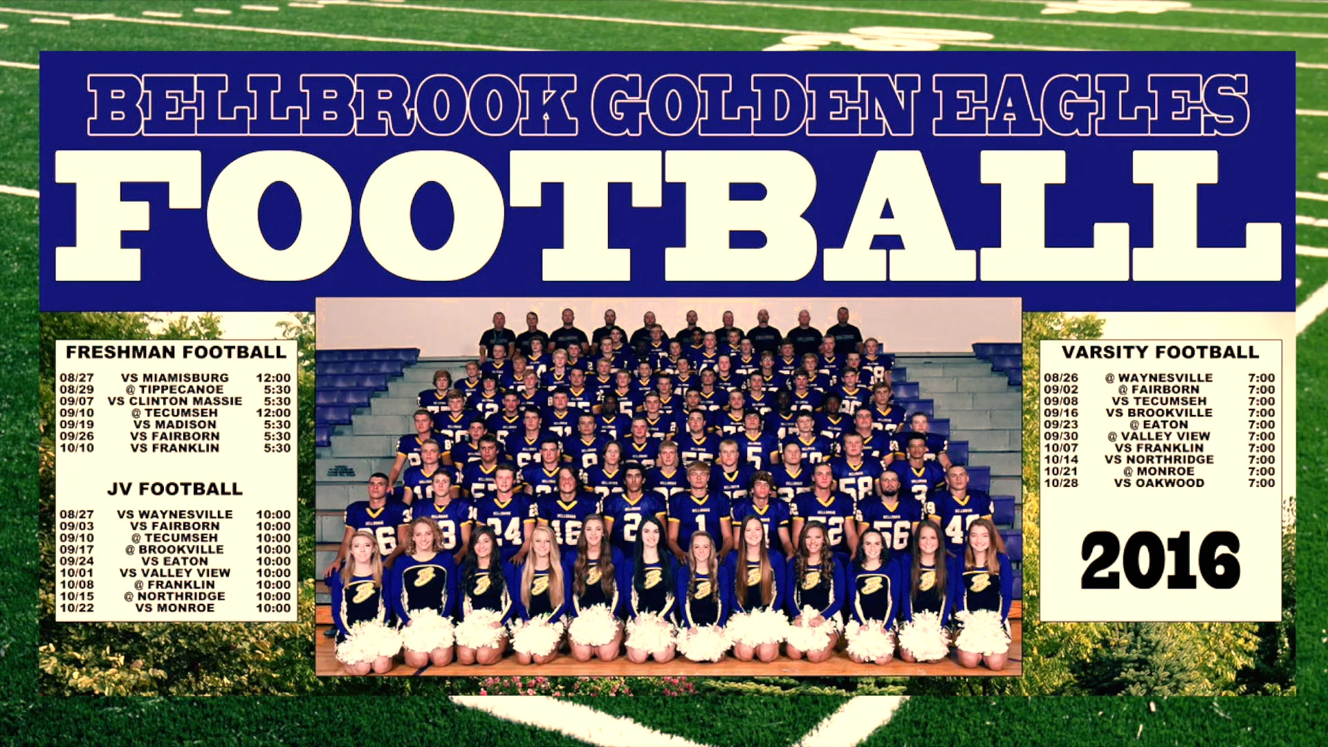 Bellbrook Football Hype Video 2016 on Vimeo