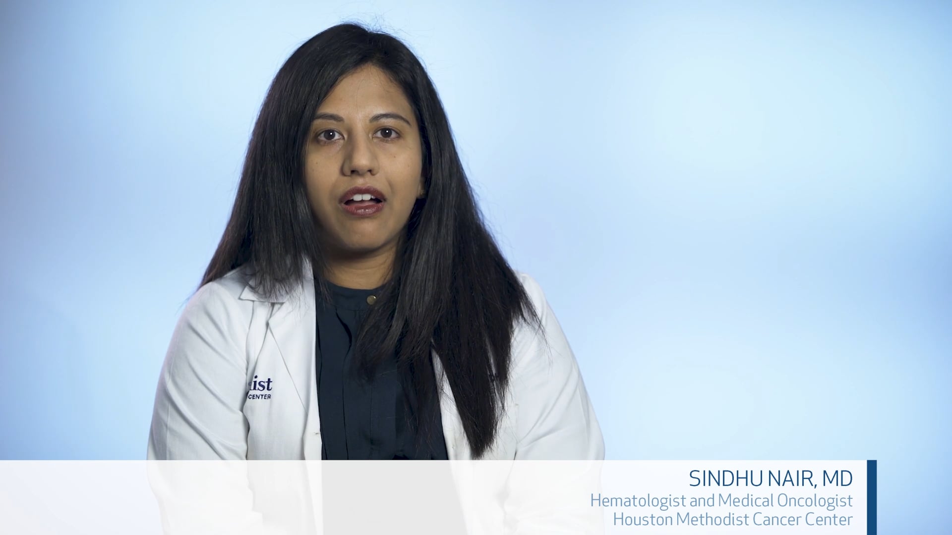 About me video of Dr. Sindhu Nair