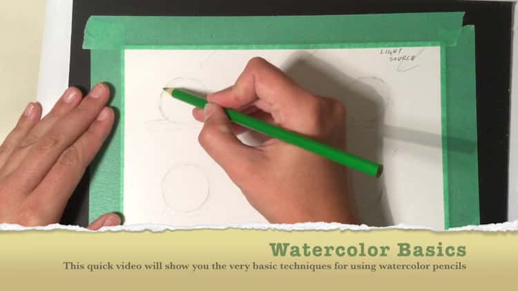 How to Use Watercolor Pencils: Basics on Vimeo