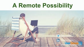 A Remote Possibility