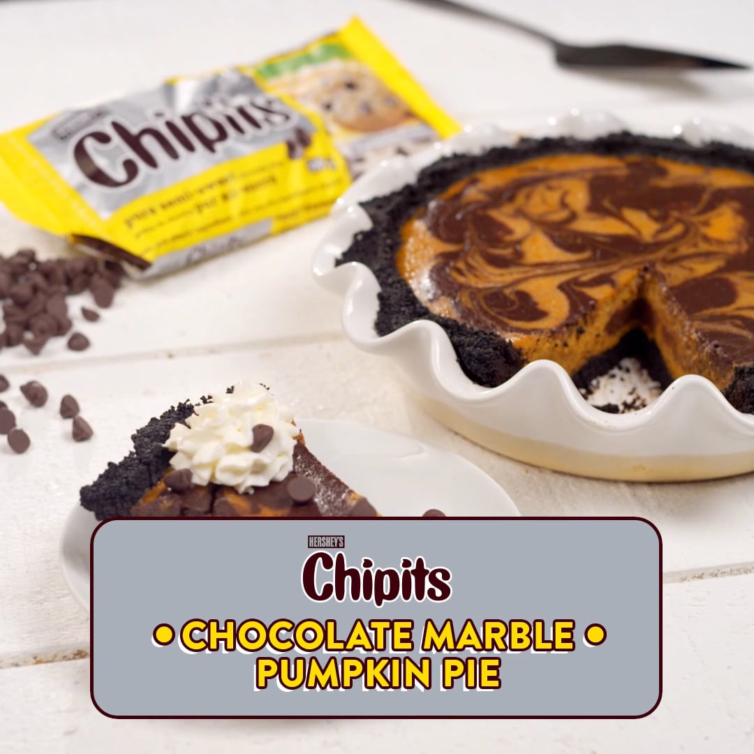 Chipits | Bake It Easy | Marble Pumpkin Pie