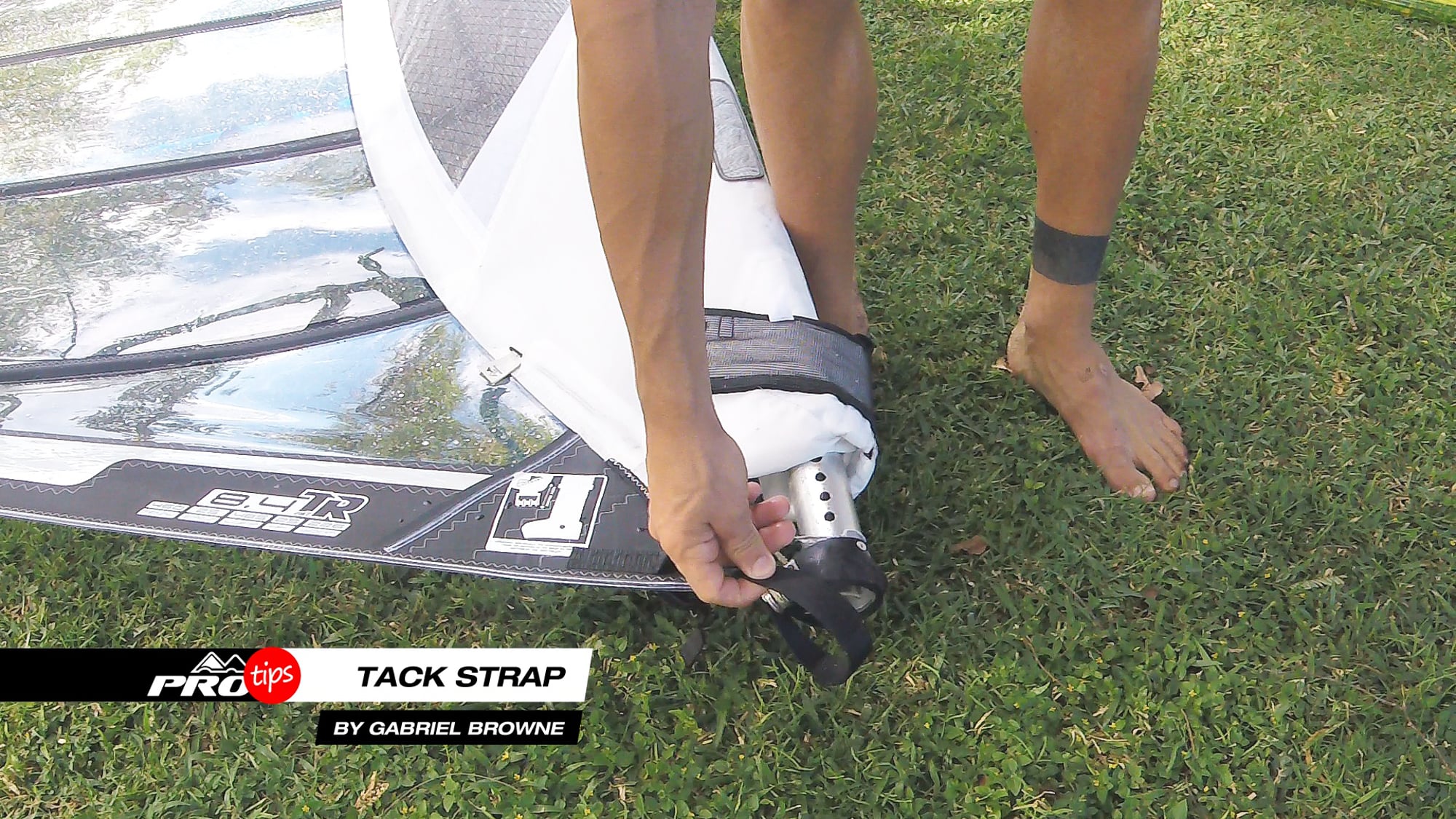 Pro tips Tack Strap in slalom sail trim Windsurfing Videos