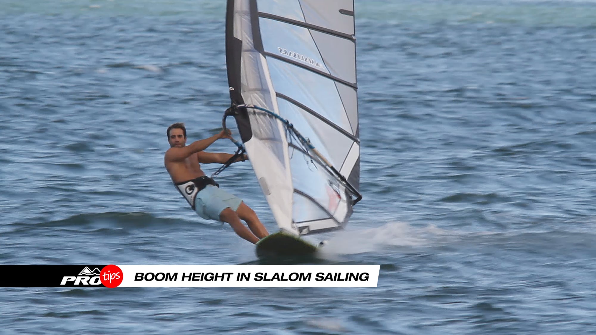 Pro Tips Boom height in slalom sailing Windsurfing Videos