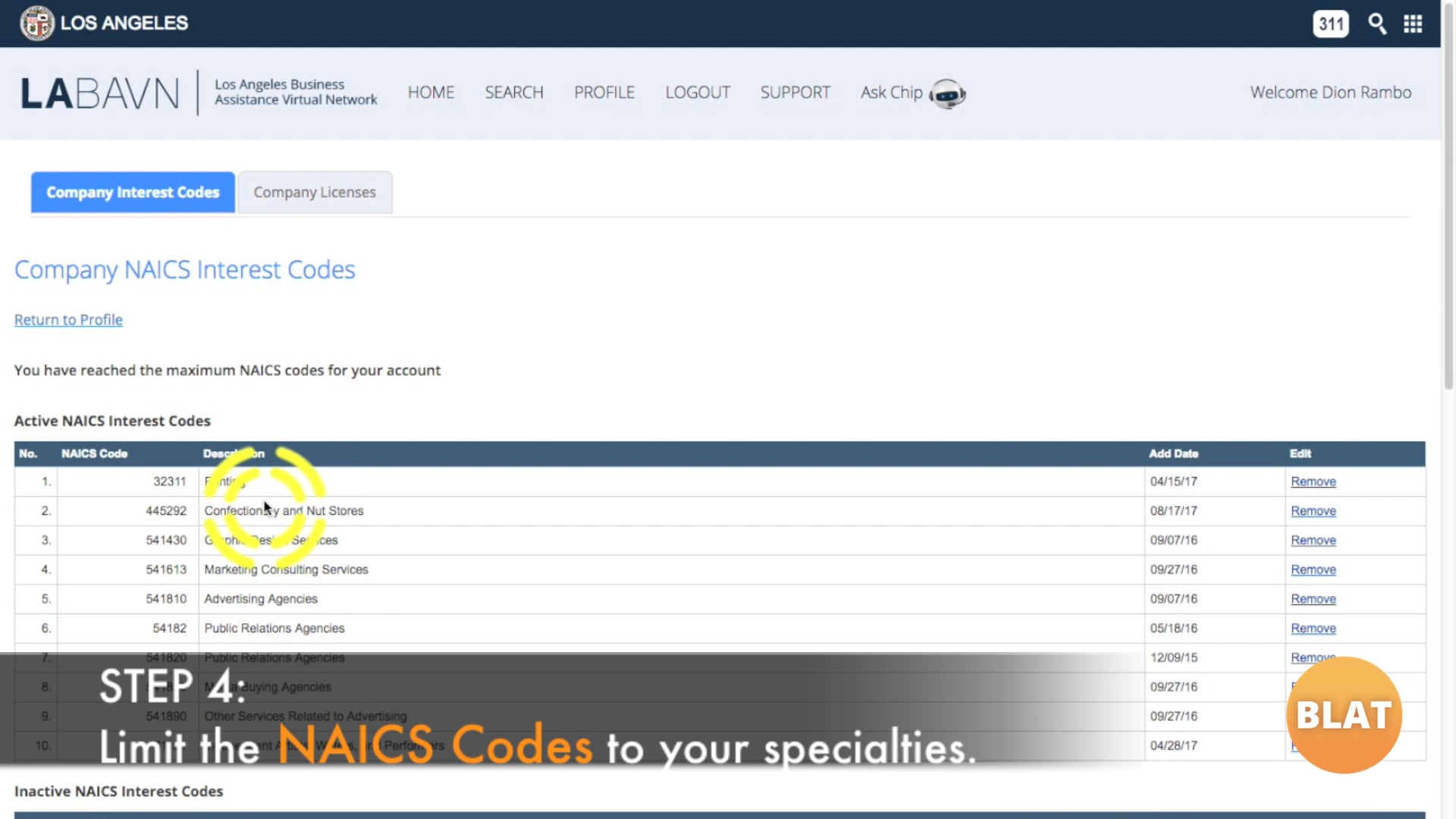 Merriwether & Williams - How to Limit Emails from LABAVN