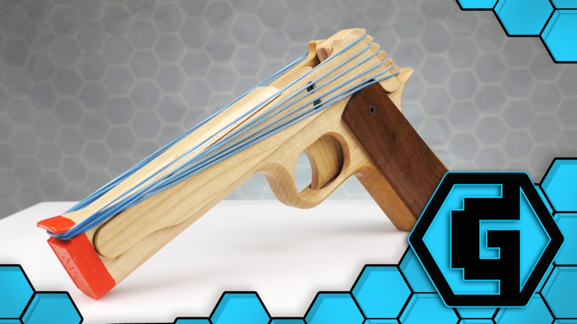 The Geekery View - 1911 Rubber Band Gun