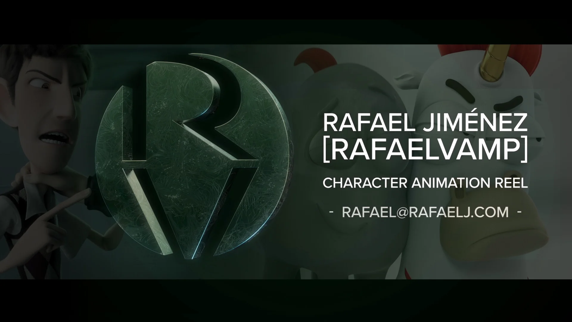 Rafael Jiménez - Character Animation Reel [RAFAELVAMP]