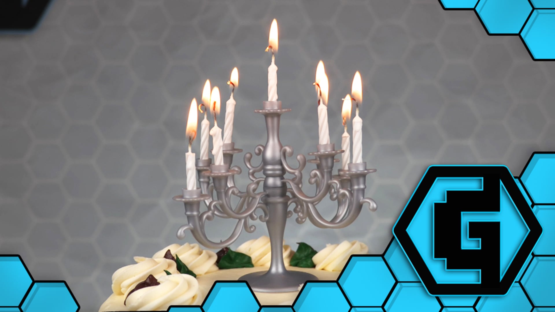 The Geekery View - Cake Candelabra