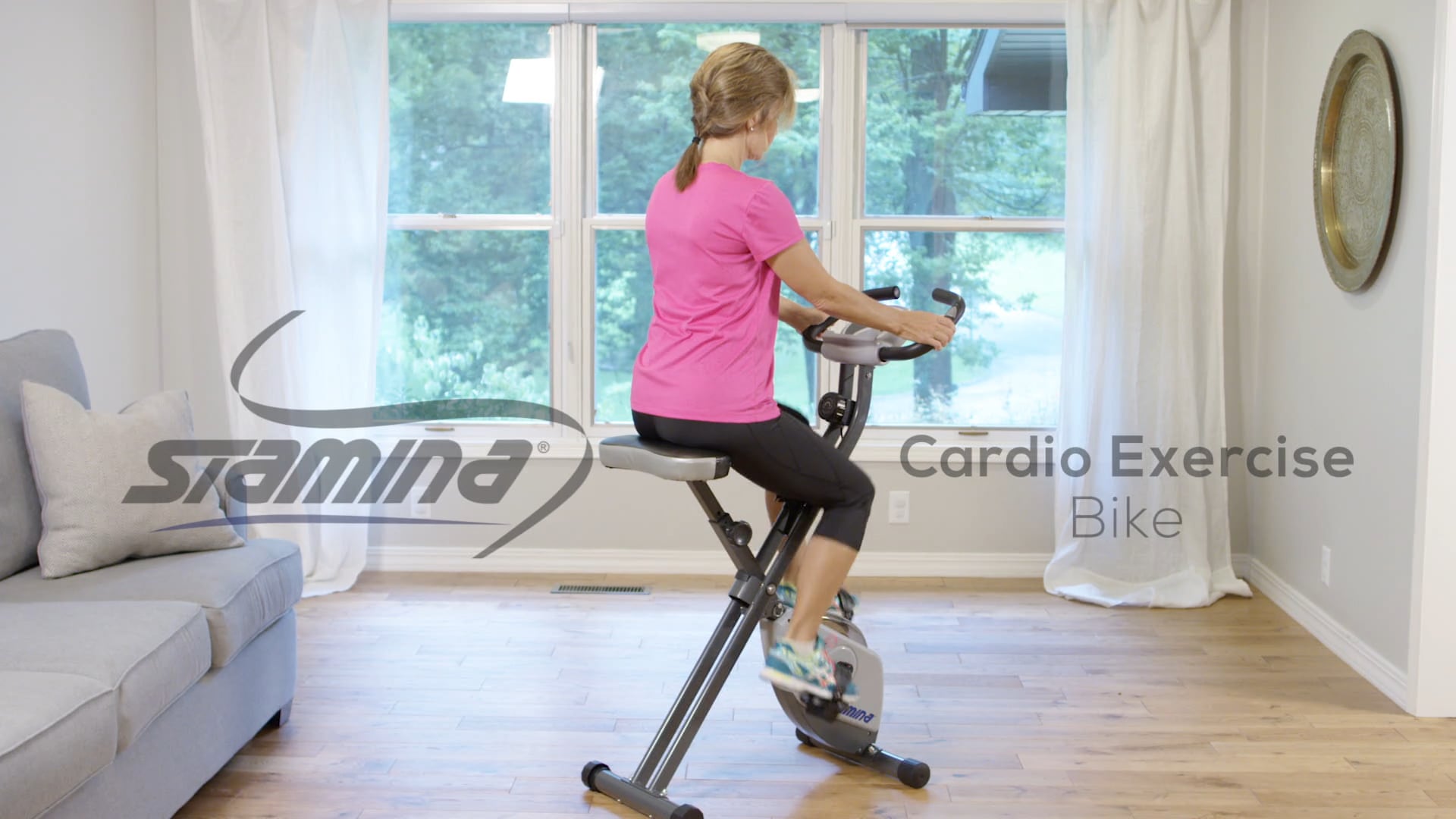 stamina cardio folding exercise bike review