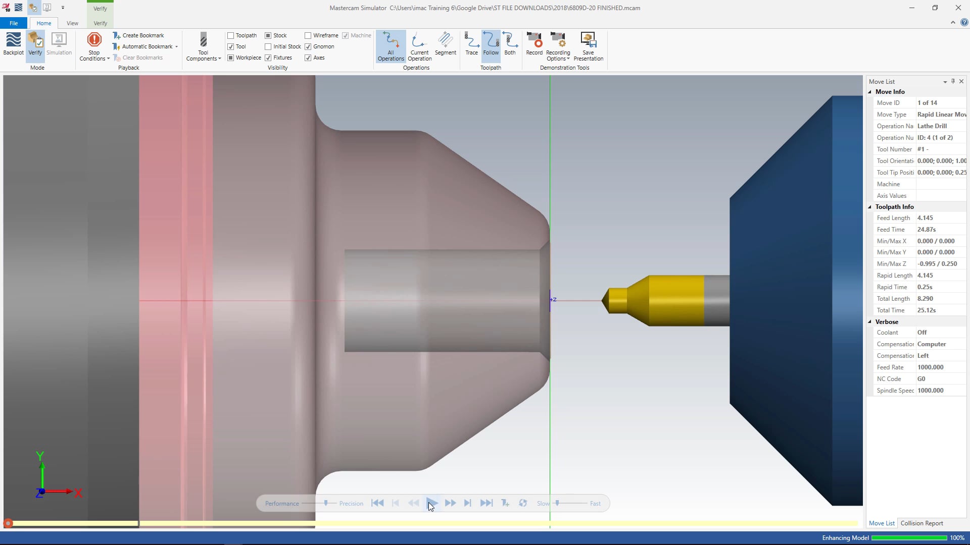 Lathe Toolpaths