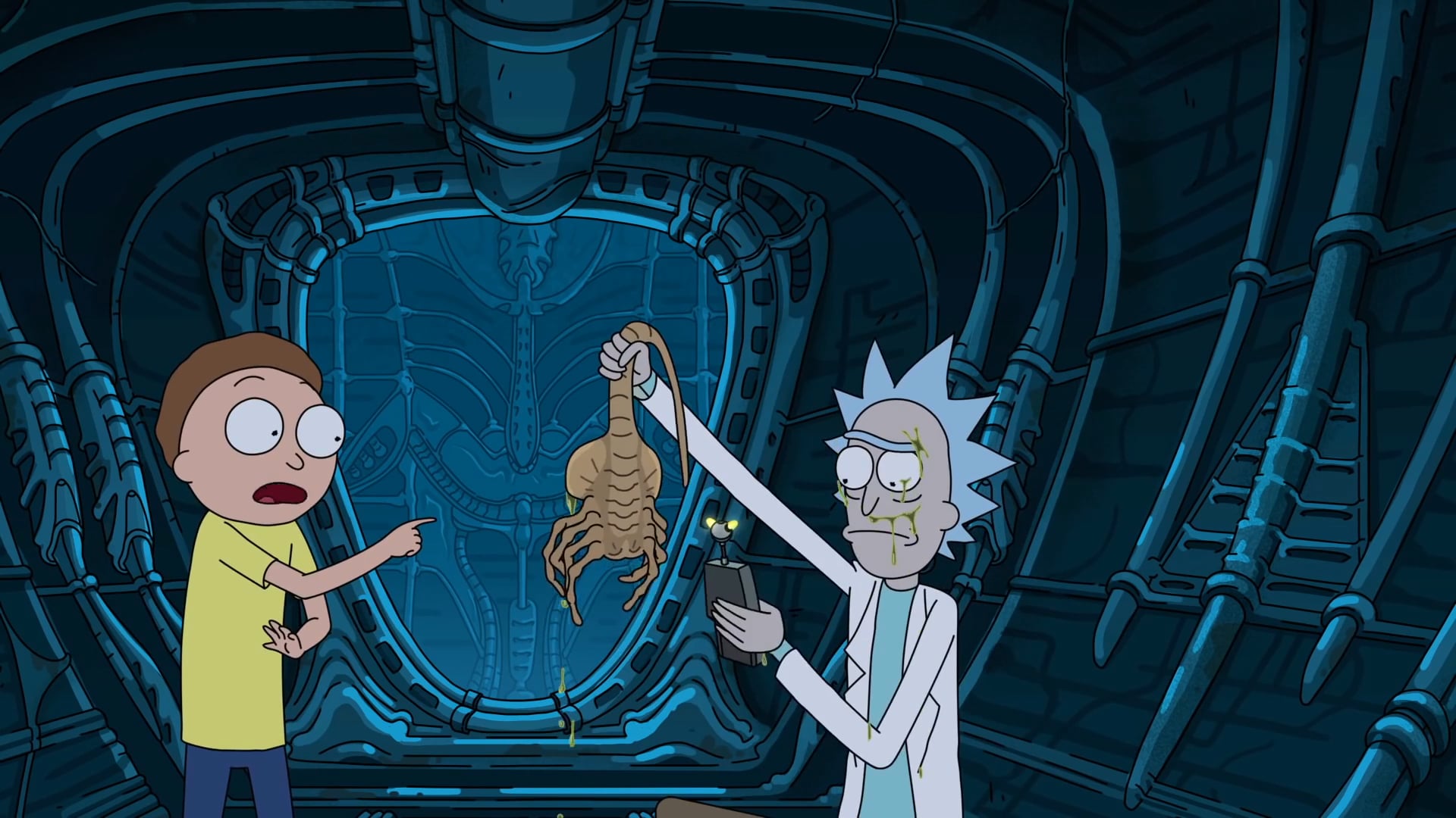 Alien: Covenant x Rick and Morty