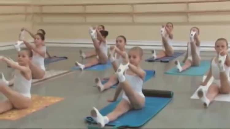 Vaganova Ballet Academy. Stretching and flexibility exercises on Vimeo