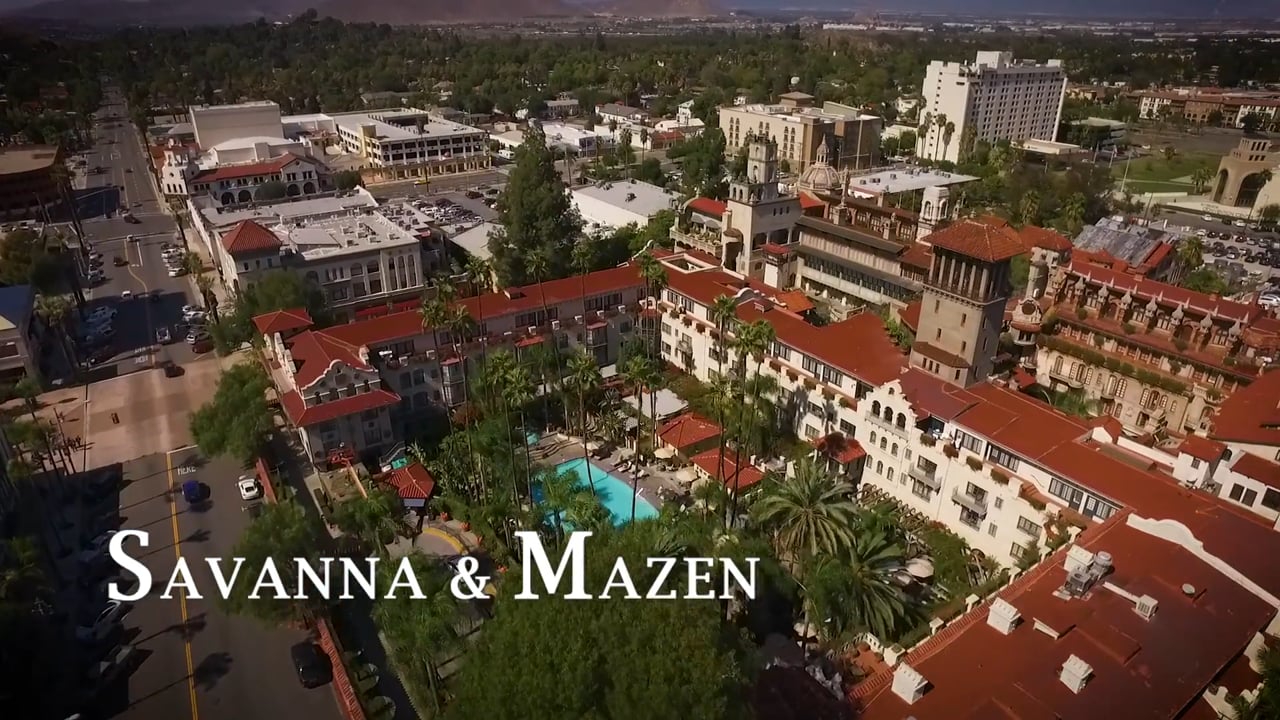 Mission Inn Wedding Day Music Video for Savanna and Mazen