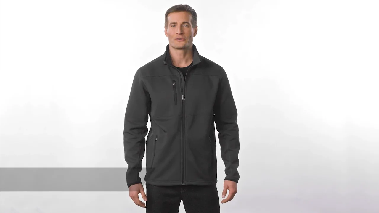 Port authority pique hot sale fleece jacket