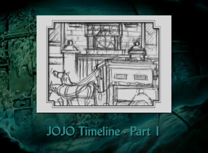 Jojo Timeline Part 1 (Jojo's Bizarre Adventure, 2000 OVA) on Vimeo