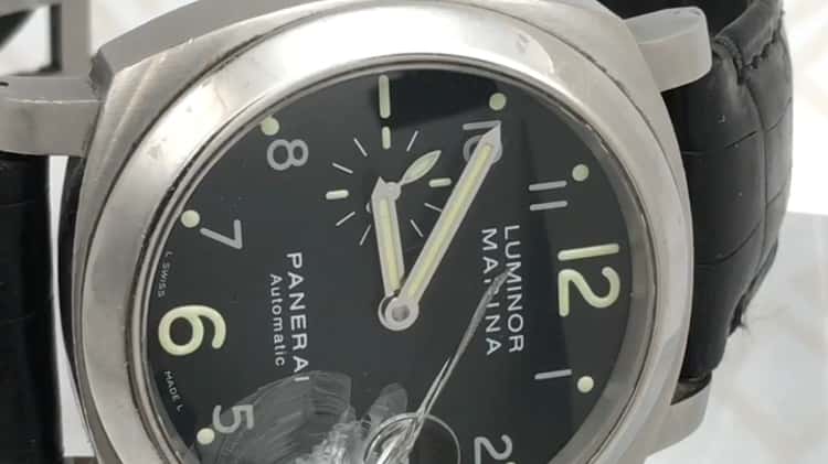 Panerai Luminor Marina Broken Glass on Vimeo