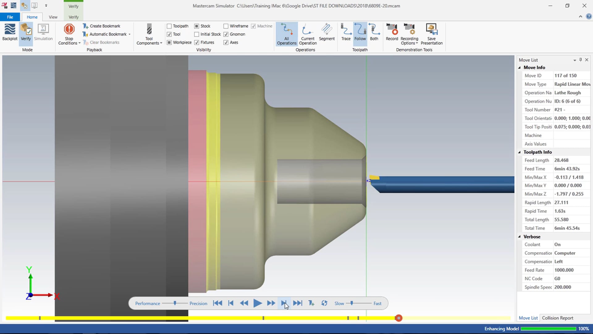 Lathe Toolpaths