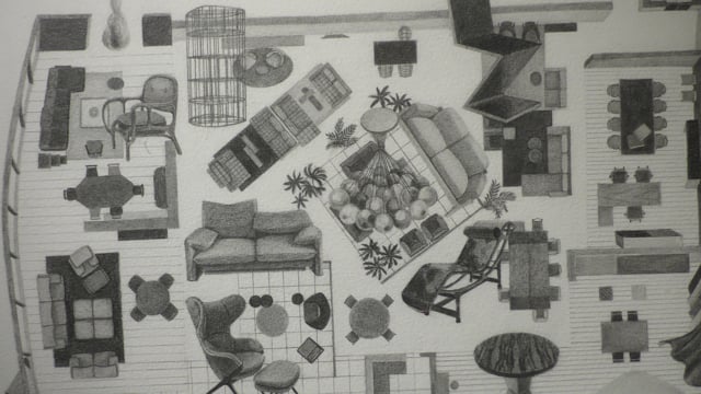 2016年5月19日　河井いづみ　個展　「MIRROR」