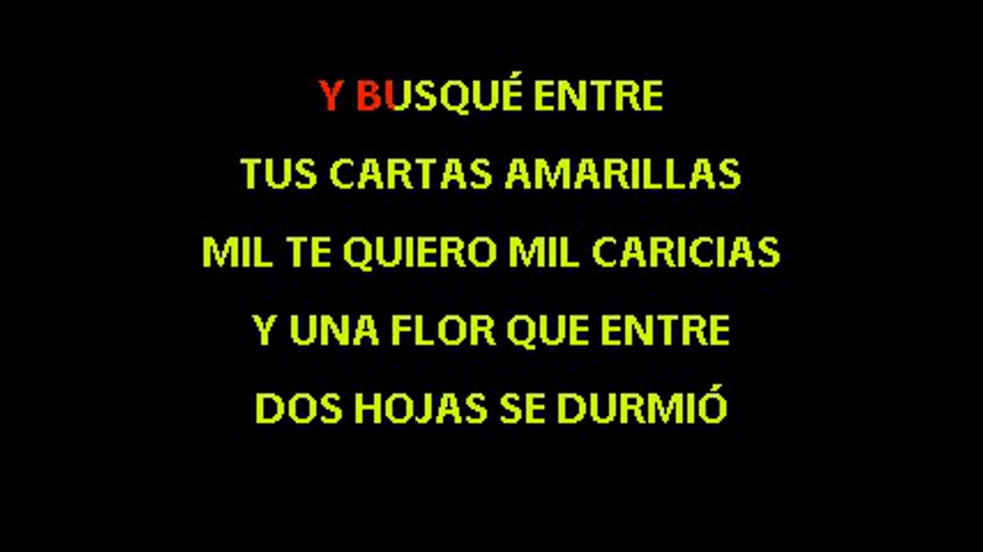 Nino Bravo - Cartas amarillas