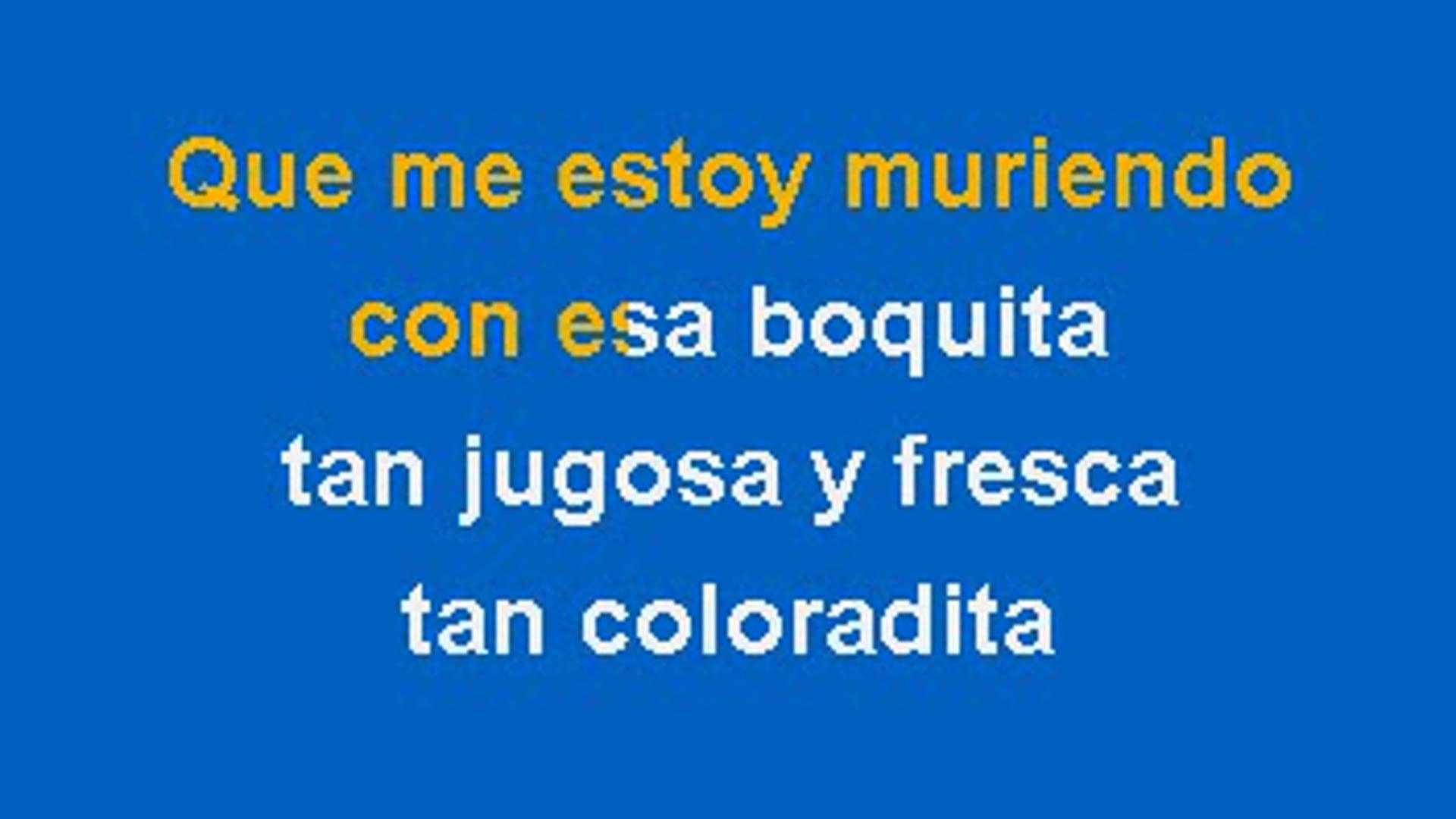 Pedro Fernandez - Besame Morenita