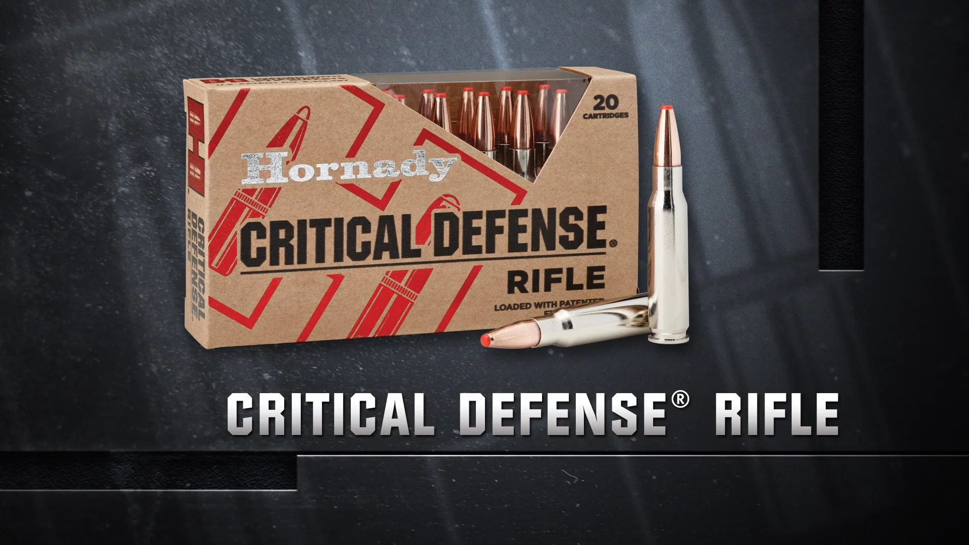 Hornady® Critical Defense® Rifle  223 Rem Ballistics Gel Performance on  Vimeo