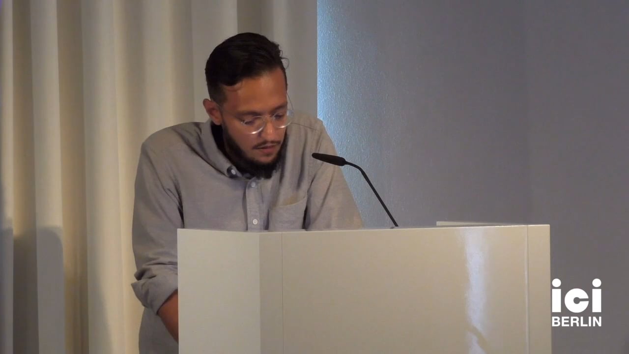 Talk by Saud Al-Zaid (Panel V)