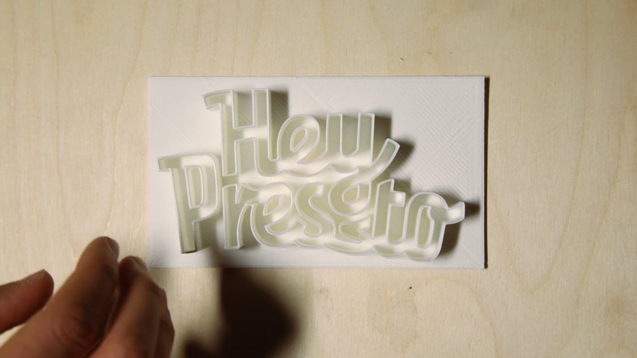 Hey Pressto—Behind the Scenes