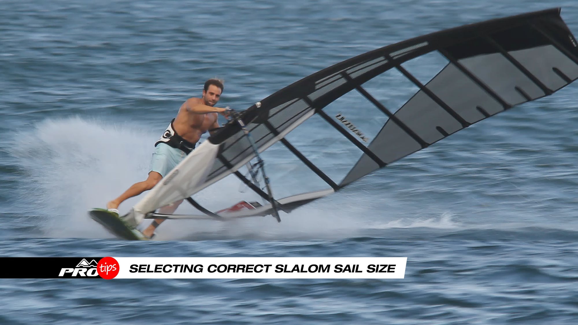 Pro Tips Selecting correct slalom sail size Windsurfing Videos