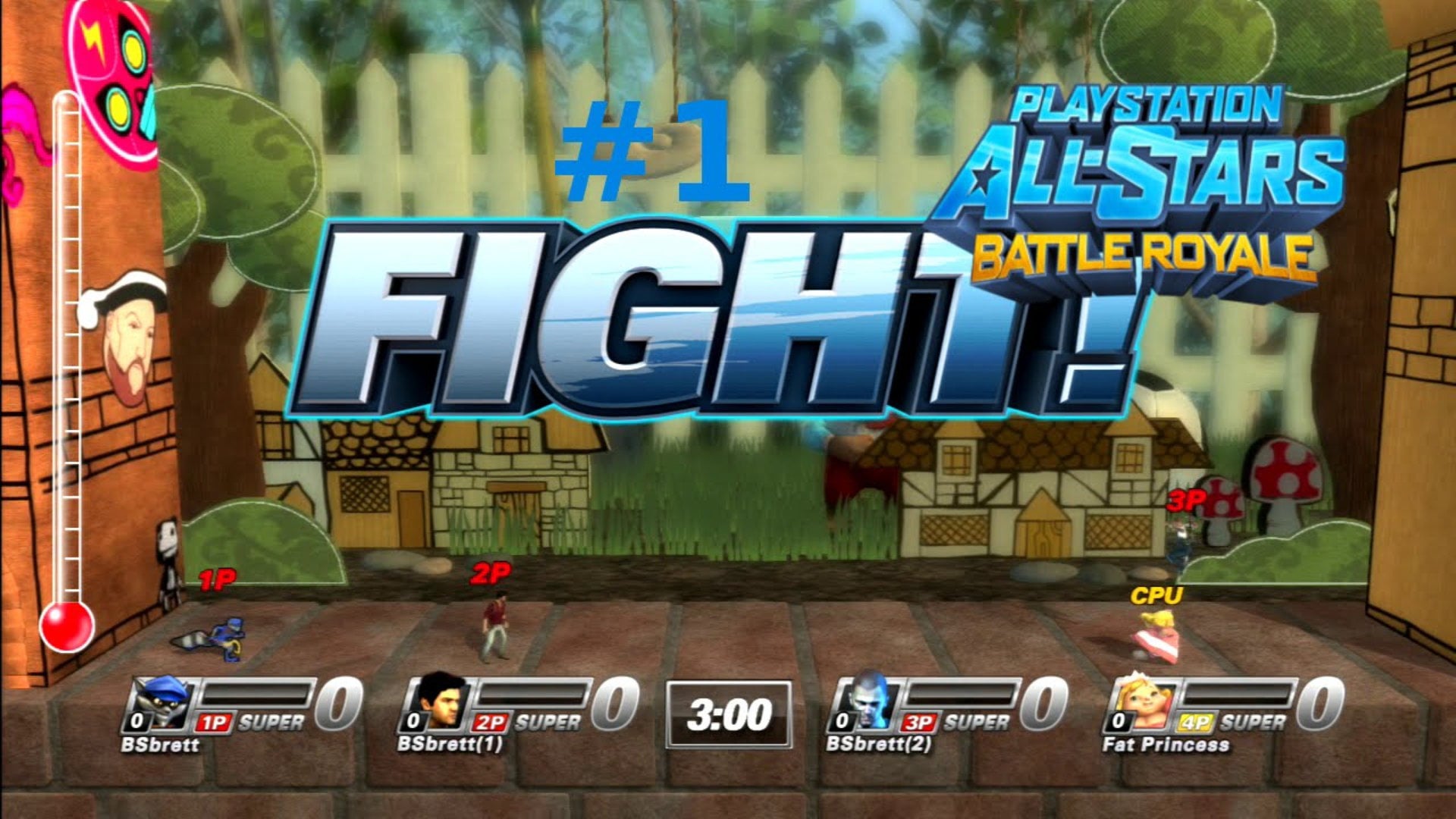 Playstation Allstars Battle Royale - #1 - Fat Princess