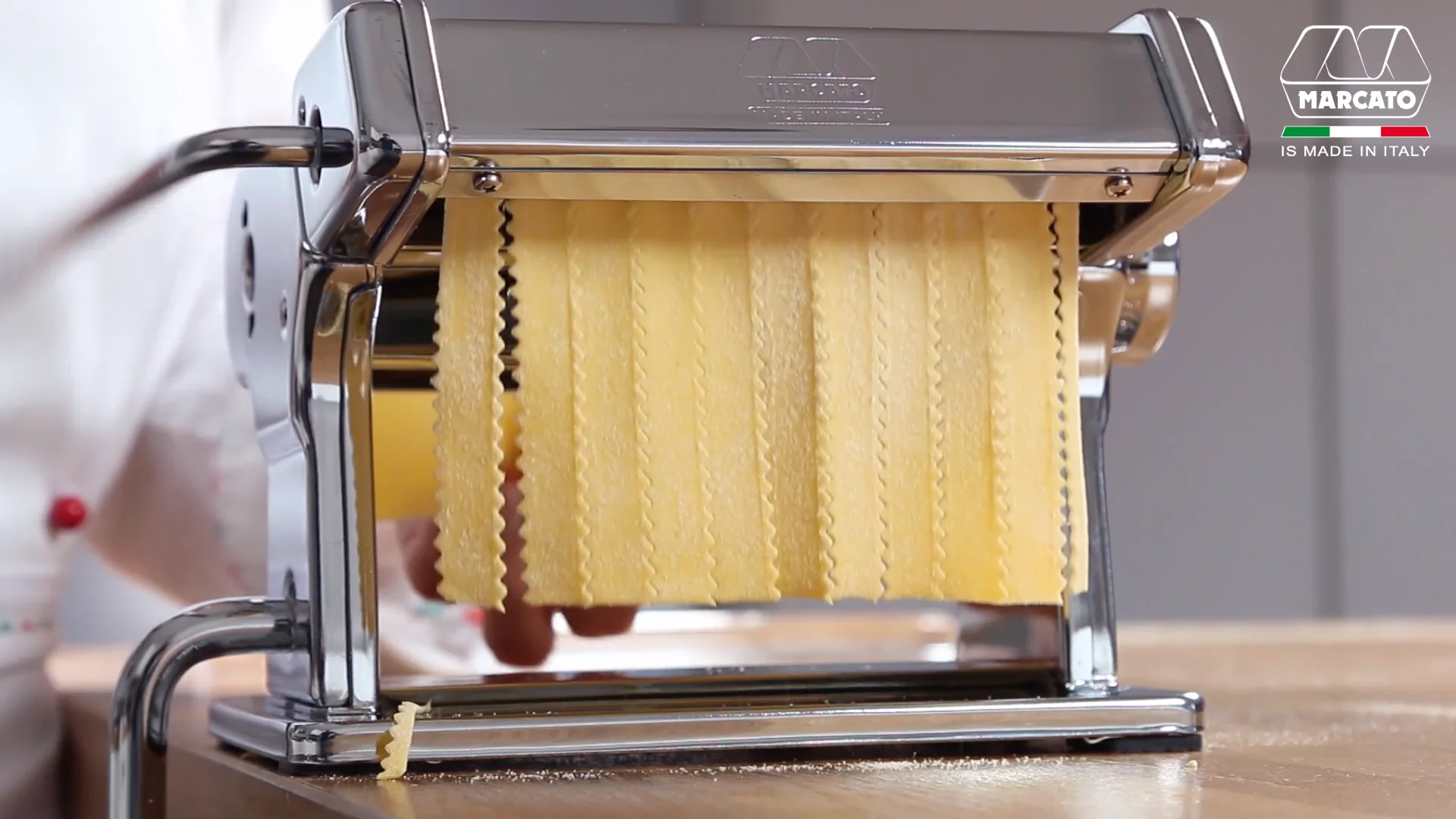 Marcato spaghetti - accessorio pasta per Atlas 150 on Vimeo