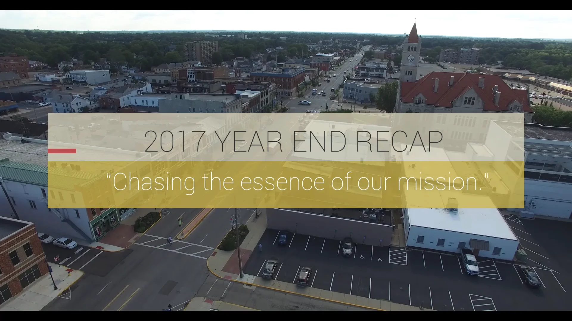 2017 Year End Recap on Vimeo